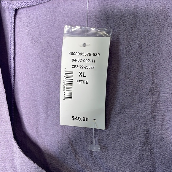 Cleo Button Down Blouse 3/4 Sleeve - Picture 3 of 7